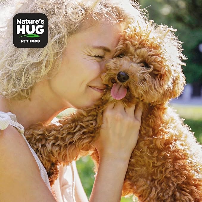 Nature's HUG Hypoallergenic Dry Dog Food for Adult Toy & Small Breeds – Complete & Balanced Nutrition, Sensitive Stomach Support, High-Protein, Grain Free – 5lb