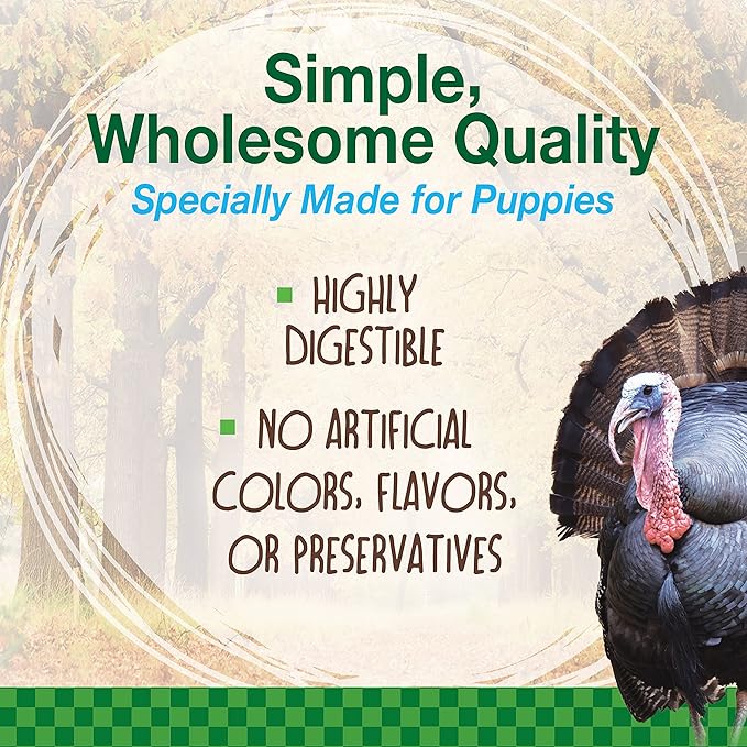 Nylabone Healthy Edibles Wild Natural Long-Lasting Turkey Flavor Bone Chew Treats for Dogs, Small/Regular (), 4 Count (Pack of 2)