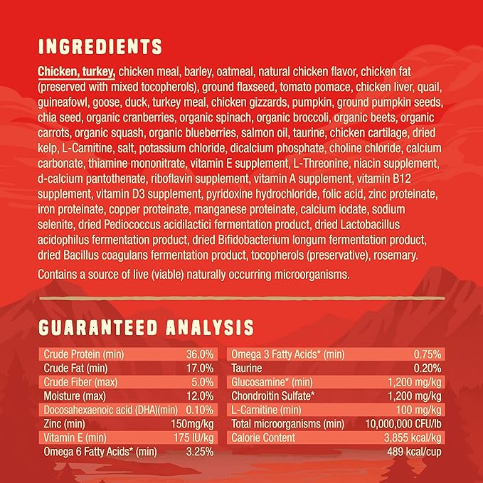 Stella & Chewy's Wild Red Dry Dog Food Raw Coated High Protein Wholesome Grains Puppy Prairie Recipe, 3.5 lb. Bag