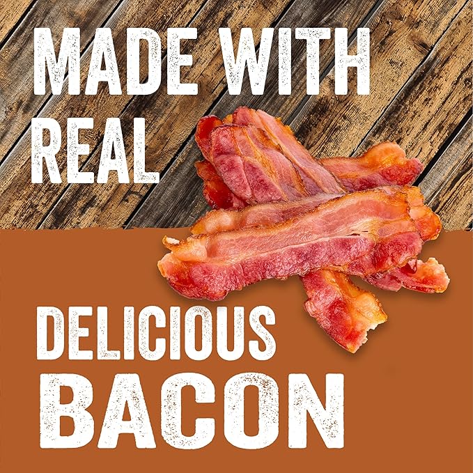 Evolve Classic Small Batch Oven Baked with Bacon and Aged Cheddar Cheese Biscuits Dog Treats, 16oz