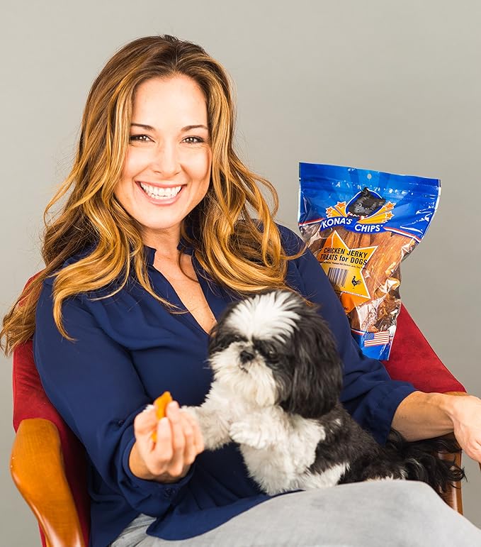 KONA'S CHIPS Burgers in Heaven - Tasty Round Beef Patties for Dogs 16 oz, Great Beef Treat for Dog Made in The USA