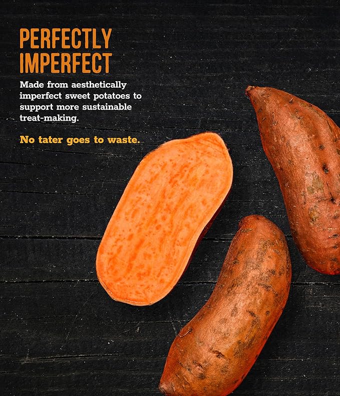 Wholesome Pride Sweet Potato Fries Dog Treats, Single Ingredient, All-Natural, Made Without Grain, 8 oz