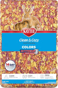 Kaytee Clean & Cozy Colors, Small Animal Bedding with Extreme Odor Control, Sunset 49.2 Liters