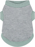 Cozy and Functional Dog Shirts for Small Puppies: Stretchable Green Attire with Easy-On Design, Ideal for Chihuahuas and Yorkies - Enhance Comfort and Playfulness on Chill Days X-Small