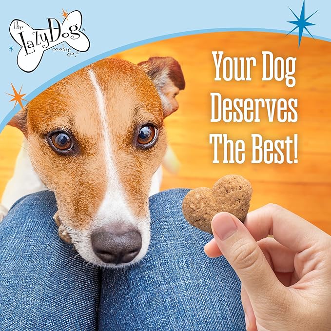 Lazy Dog Cookie Co. Candied Maple Sweet Potato - Crunchy Baked Dog Treat 14oz