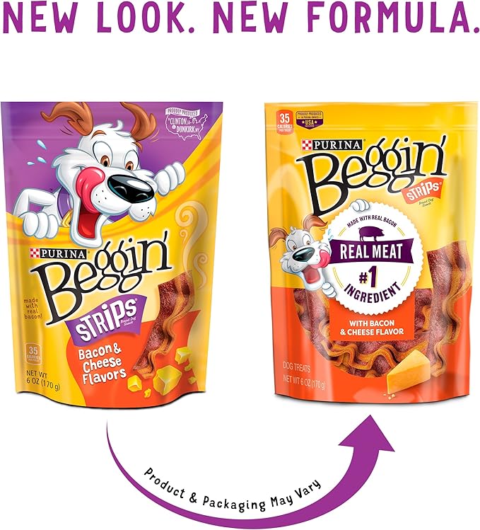 6OZ Cheese/Bacon Treats (Pack of 2)