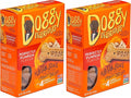 Doggy Delirious Crunchy Dog Treats – for All Pet Sizes, Breeds – All-Natural Puppy Treat – 100% Human-Grade – Delicious Pet Treat Bones, Snacks for Dogs – Pumpkin, 16 Oz. (Pack of 2)