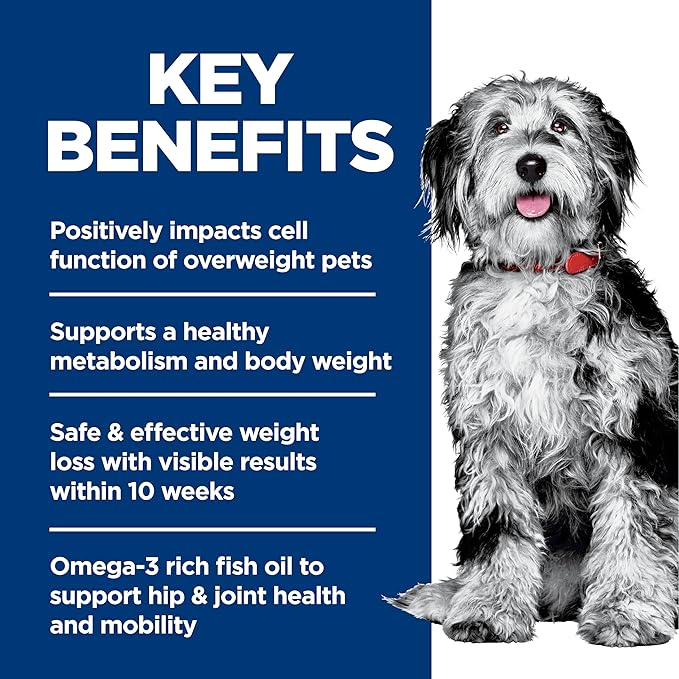 Hill's Science Diet Perfect Weight & Joint Support, Adult 1-6, Weight Management & Joint Support, Dry Dog Food, Chicken & Brown Rice, 12 lb Bag