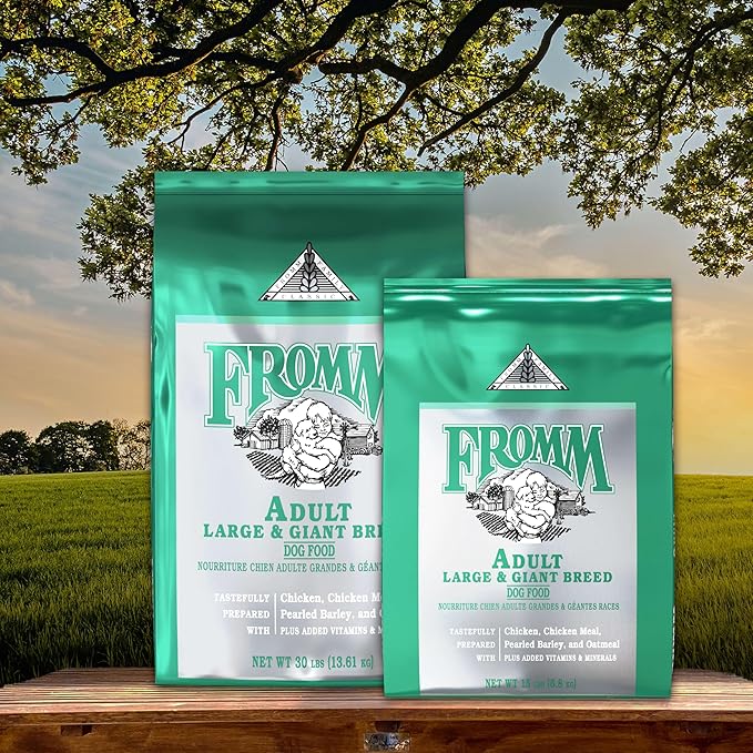 Fromm Classic Adult Large & Giant Breed Dog Food - Premium Dry Dog Food for Large & Giant Breeds - Chicken Recipe - 30 lb