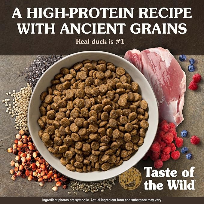 Taste of The Wild Ancient Wetlands Canine Recipe with Roasted Fowl and Ancient Grains 28lb