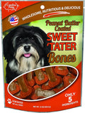 Carolina Prime Pet 45256 Peanut Butter Coated Sweet Tater Bone Treat For Dogs ( 1 Pouch), One Size