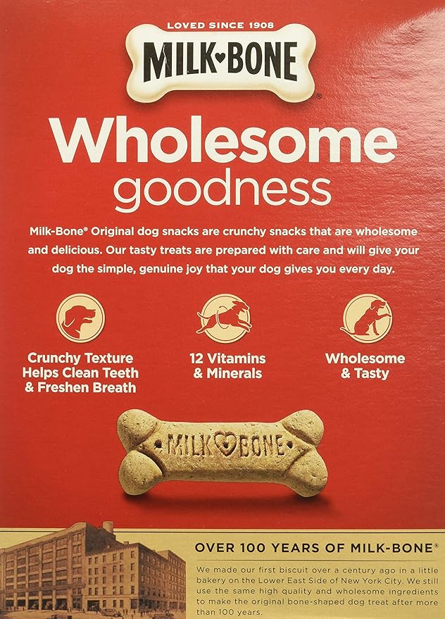 3 Pack - Milk Bone Medium Biscuits For Dogs Over 20 Lbs, 24 Ounce Box (17 Ounce)