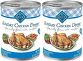 Blue Buffalo Family Favorites Adult Wet Dog Food, Made with Natural Ingredients, Sunday Chicken Dinner, 12.5-oz Can, 12 Count (Pack of 2)