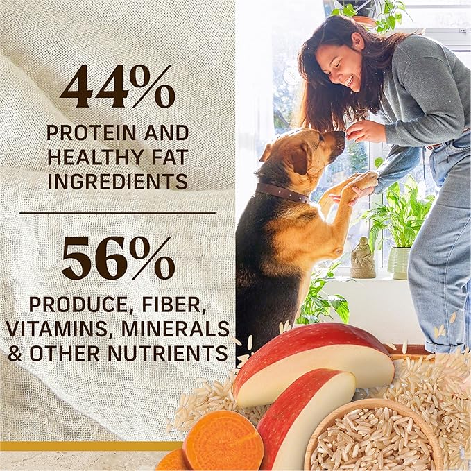Merrick Healthy Grains Premium Adult Dry Dog Food, Wholesome and Natural Kibble, Healthy Weight Recipe - 25.0 lb. Bag