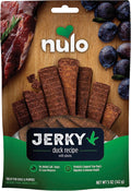 Nulo Premium Jerky Strips Dog Treats, Grain-Free High Protein Jerky Strips made with BC30 Probiotic to Support Digestive & Immune Health