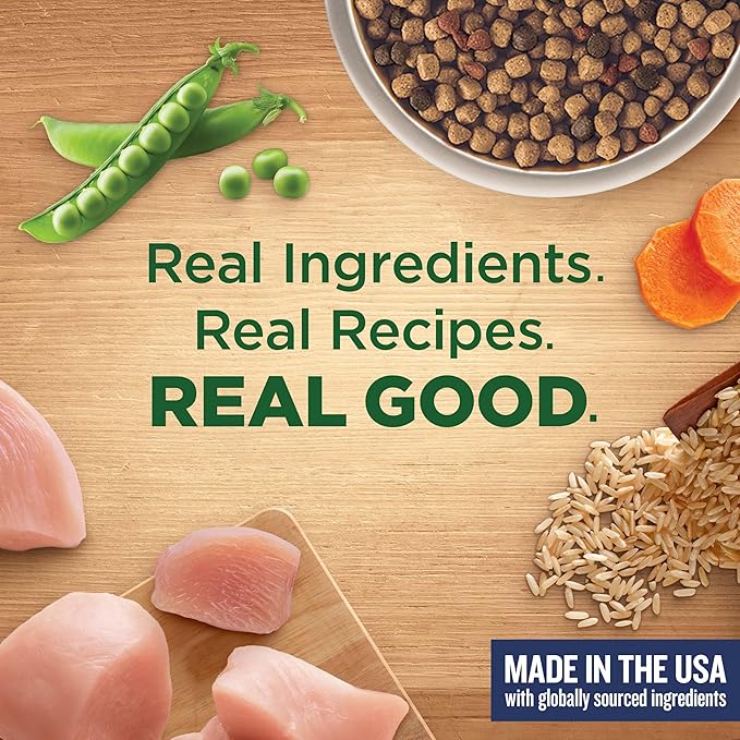 Nutrish Rachael Ray Adult Dry Dog Food Real Chicken & Veggies Recipe, 13 lb. Bag