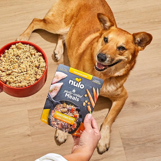 Nulo Gently Cooked Meals Variety Pack Shelf Stable Fresh Dog Food 9 Ounce, 5 Count
