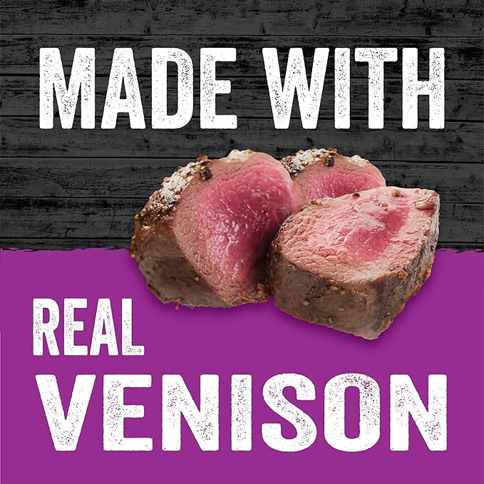 Evolve Classic Crafted Meals Venison Recipe Dog Food, 3.5 Ounce (Pack of 15)