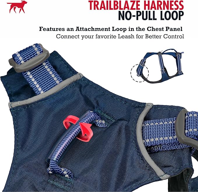 Tuff Pupper Escape Proof Dog Harness for Extra Large Dogs | No Pull Lightweight Adjustable Harness | No Escape Multifunctional Outdoor Pet Gear | Strong Durable Breathable | Secure Comfortable Fit