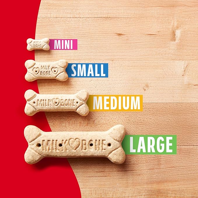 Milk-Bone Original Dog Treats Biscuits for Large Dogs, 24 Ounces (Packaging May Vary)