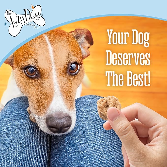 The Lazy Dog Cookie Co. Soft Baked Dog Treats, Mutt Mallows Sampler Pack, for Small, Medium and Large Dogs, Wheat-Free, Baked in The USA, 5 oz. (Pack of 7)