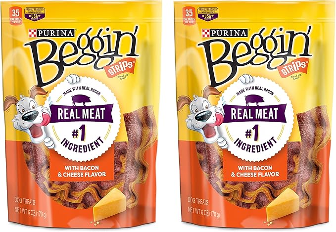 6OZ Cheese/Bacon Treats (Pack of 2)