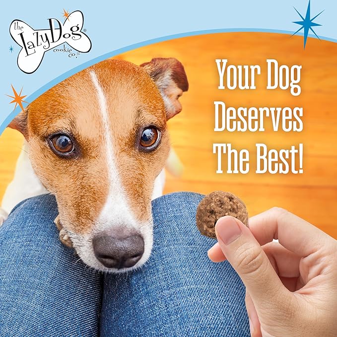 The Lazy Dog Cookie Co. Soft Dog Treats, Mutt Mallows Strawberry Smoochies, for Small, Medium and Large Dogs, Wheat-Free, Baked in The USA, 5 oz. (Pack of 2) Strawberry