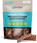 Raw Paws Beef Esophagus Dog Treats, 6-inch (40-Count) - Packed in USA - All Natural Chews - Free-Range Beef Esophagus Strips - Dog Taffy Chews - Single Ingredient Chew for Dogs - Cow Jerky Treats