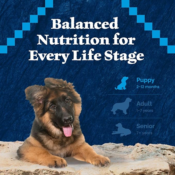 Blue Buffalo Wilderness Puppy High-Protein Dry Dog Food with Real Chicken, Grain-Free, Made in The USA with Natural Ingredients, Chicken, 13-lb. Bag