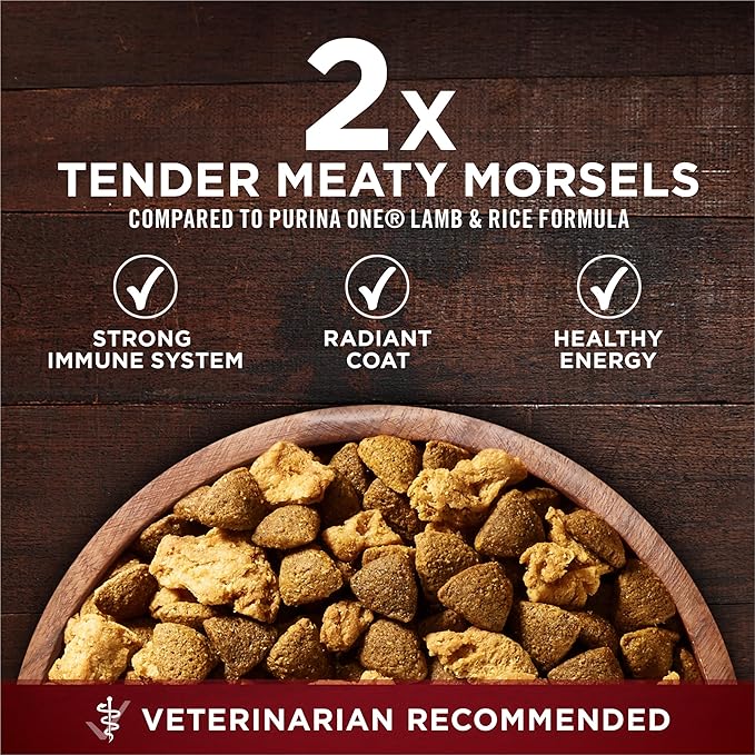 Purina ONE True Instinct With Real Salmon and Tuna Natural With Added Vitamins, Minerals and Nutrients High Protein Dog Food Dry Formula - 36 lb. Bag