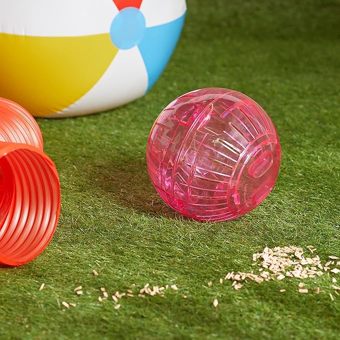 Kaytee 7" Assorted Color Run-About Exercise Ball For Pet Hamsters & Gerbils