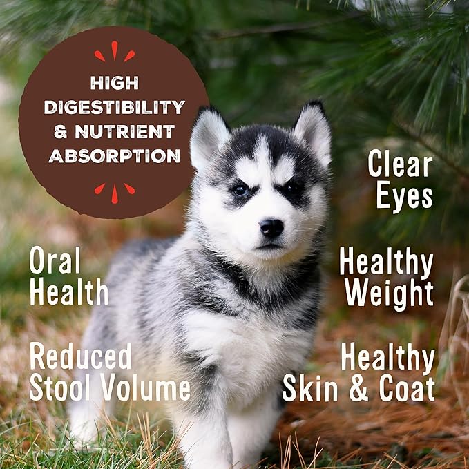 Primal Freeze Dried Puppy Dog Food, Pronto Mini Nuggets; Scoop & Serve, Complete & Balanced Meal; Also Use As Topper or Treat; Premium, Healthy, Grain Free, High Protein Raw Dog Food 25 oz (Pack of 2)