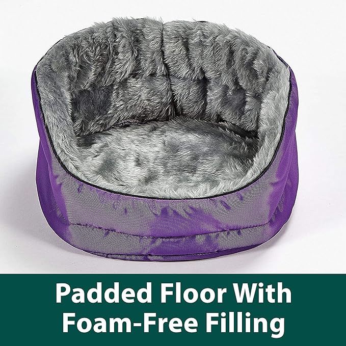 Kaytee Super Sleeper Cuddle-E-Cup Bed for Pet Guinea Pigs, Rats, Chinchillas and Other Small Animals