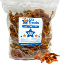 123 Treats Natural Pig Ears for Dogs - 5 lb Bulk Pork Strips and Slivers, Single Ingredient Pet Chews Perfect for Puppies or Training Rewards, Premium Dog Treats Bulk