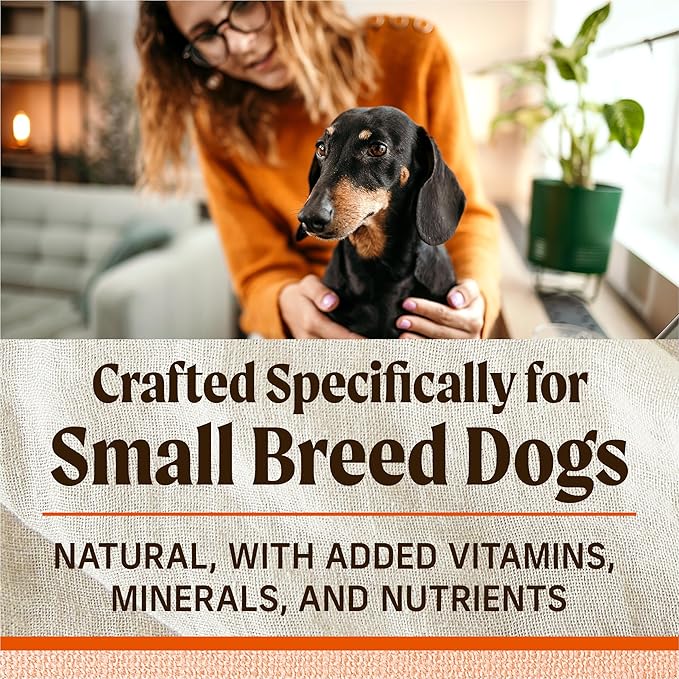Merrick Lil’ Plates Grain Free Dry Dog Food For Small Dogs, Texas Beef And Sweet Potato Kibble With Raw Bites - 10.0 lb. Bag