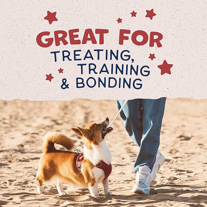 Natural Balance Limited Ingredient Rewards Crunchy Biscuits, Bite-Size Grain-Free Dog Treats for Small-Breed Adult Dogs, Made with Real Bison, 8 Ounce (Pack of 2)