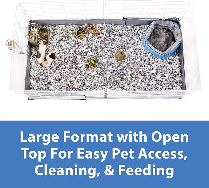 Kaytee Open Living Pet Guinea Pig or Rabbit Habitat, 60" x 30"