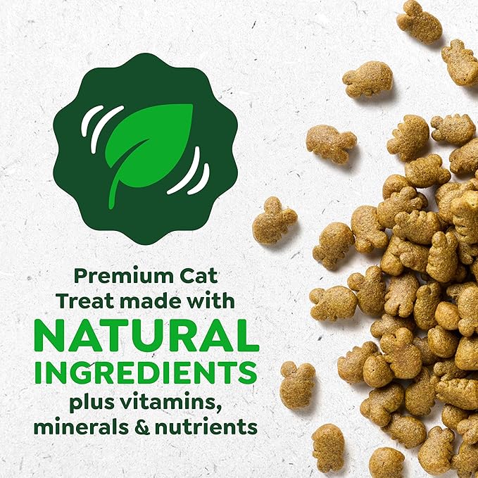 Greenies Cat Treats, Feline Veterinarian-Recommended Adult Natural Dental Cat Treats, Oven Roasted Chicken Flavor, 2.1 oz. Pouch