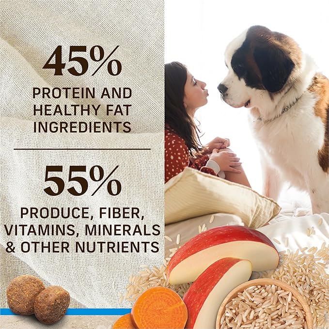 Merrick Healthy Grains Premium Large Breed Dry Dog Food, Wholesome And Natural Kibble For Big Dogs, Chicken - 30.0 lb. Bag