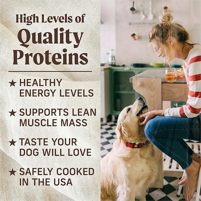 Merrick Kitchen Comforts Healthy Natural Canned Adult Dog Food with Gravy, Shepherd’s Pie with Lamb and Rice - (Pack of 12) 12.7 oz. Cans