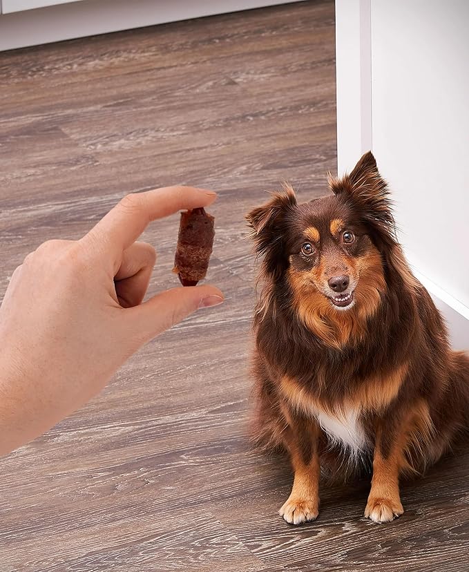 Golden Rewards Pigs in a Blanket Dog Treats, 16 oz, Air-Dried Jerky, Made with Real Chicken Breast and Pork, No Added Sugar, Corn, or Soy, Perfect for Training or Rewarding Dogs