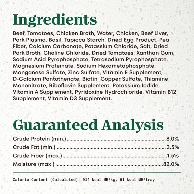 Nutro Ultra Wet Dog Food Grain Free Filets, Adult Dog Food Wet Recipe in Gravy Tender Beef Entree, 3.5 oz. Trays (24 Count, Pack of 1)