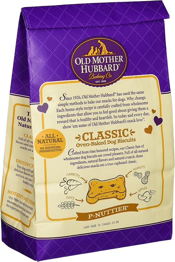 Wellpet 634417 6-Pack Extra Tasty P-Nuttier Biscuits, Mini, 20-Ounce