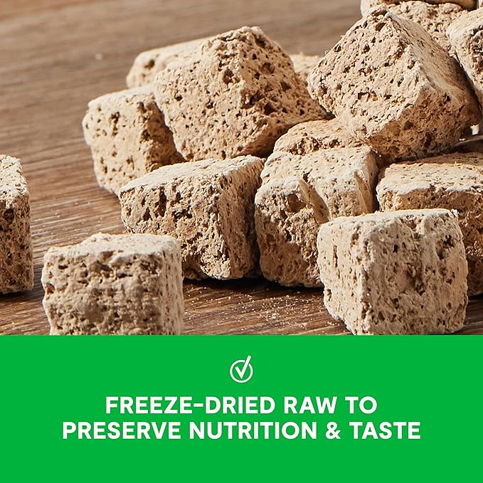 Open Farm Cubes, Freeze-Dried Raw, Single Ingredient Dog Treats, Lamb Liver, 3oz Pouch