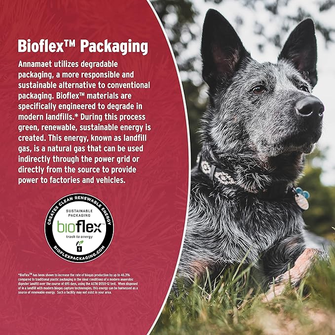 Annamaet Grain-Free Manitok Red Meat Formula Dry Dog Food, (Fresh Lamb), 12-lb Bag