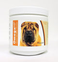 Healthy Breeds Chinese Shar Pei Omega HP Fatty Acid Skin and Coat Support Soft Chews 60 Count