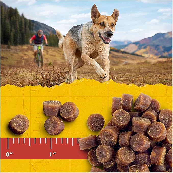 Zuke's Mini Naturals Tender Mini Bites Training Dog Treat Variety Pack, 1 Chicken Recipe, 1 Peanut Butter & Oats Recipe, 16-Ounce Resealable Pouch (2 CT)