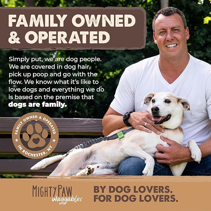 Mighty Paw Split Elk Antlers for Dogs (Sourced in The USA) | 2 Pack, Large 7"+ Long Lasting Bones for Aggressive Chewers - Naturally Shed Split Deer Antler for Dogs - Low Odor Chews