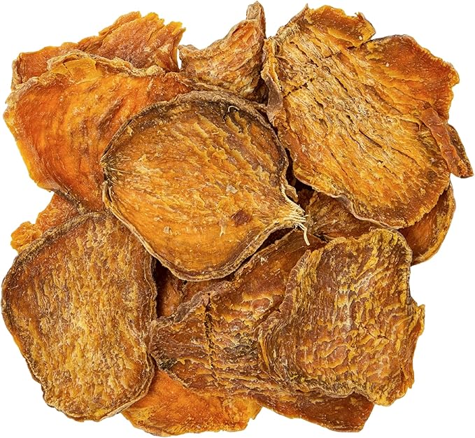 hotspot pets Sweet Potato Dog Chews – 1 lb Bag | 100% Natural, Single-Ingredient, Grain-Free Dog Treats for Sensitive Stomachs, Dental Chew Alternative Snacks