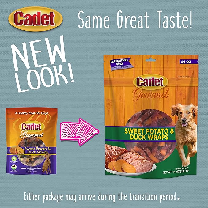 CADET GOURMET WRAPS (Duck/Sweet Potato 14 oz)